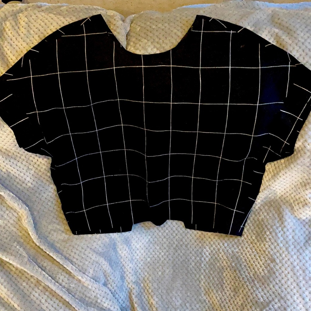 John Lewis- Kin- black button in back blouse